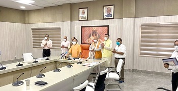 UP Chief Minister inaugurates oxygen plant in India