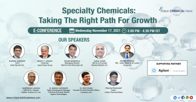 Indian Chemical News organizes specialty chemicals growth e-Conference on November 17
