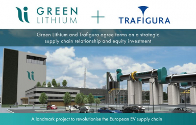 Trafigura, Green Lithium enters into partnership for feedstock supply and equity investment