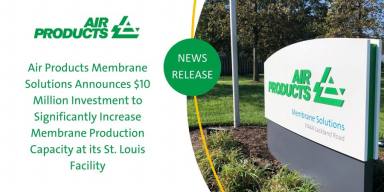 Air Products to significantly increase membrane production capacity at St. Louis facility