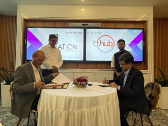 NRL signs MoU with T-Hub for Collaboration in Startup Ecosystem