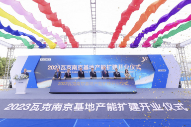 Wacker completes capacity expansion for dispersions and powders in China