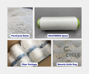 PureCycle, MiniFIBERS, Beverly Knits complete successful trial with PCR resin