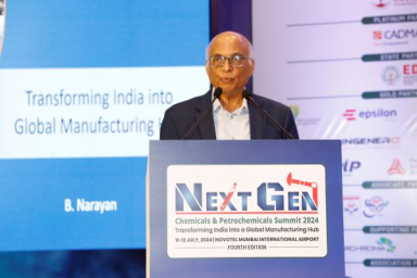 Industry must play a bigger role in making India a global chemical manufacturing hub, says B Narayan, Group President, Reliance Industries