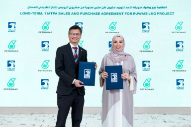 ADNOC signs 15-Year, 1 mtpa SPA with Petronas for Ruwais LNG project