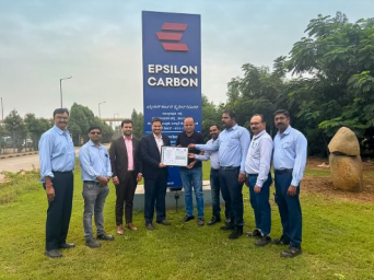 Epsilon Carbon receives ISCC PLUS certification for its Karnataka manufacturing plant