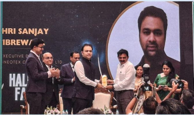 Sanjay Tibrewala of Fineotex honoured with Industry Leader Award at LCAS-2025