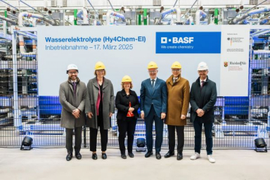 BASF commissions Germany’s largest PEM electrolyzer at Ludwigshafen