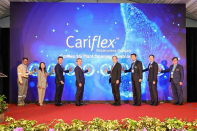 Cariflex opens world's largest polyisoprene latex plant in Singapore