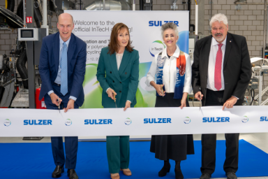 Sulzer inaugurates biopolymer engineering and scale-up center