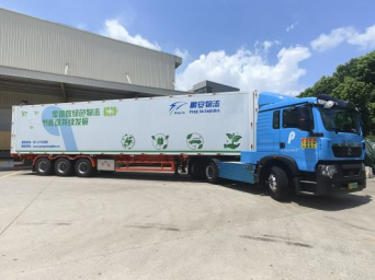 Covestro launches first regular e-truck deployment to customer site in China
