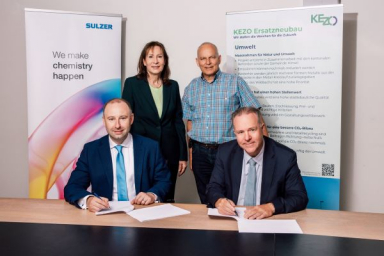 KEZO and Sulzer launch first Swiss pilot project for CO2 capture at waste recycling plant