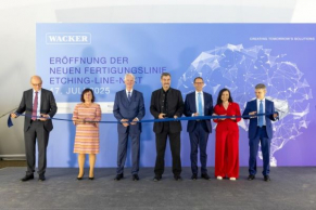 Wacker commissions €300 million new production line for semiconductor-grade polysilicon in Germany