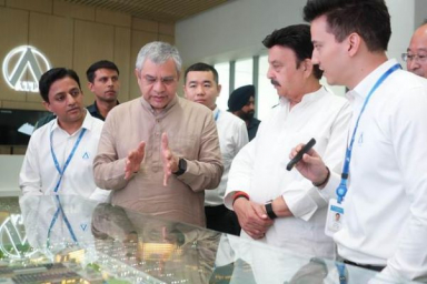 Electronics and IT Minister Vaishnaw inaugurates advanced Lithium-ion battery plant in Sohna