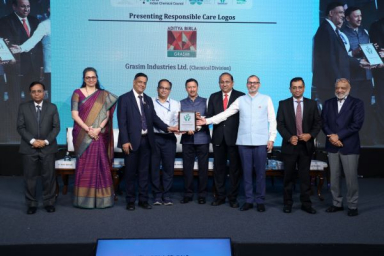 Grasim Industries (Chemical Division) awarded Responsible Care logo