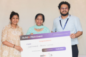 SarthhakAI wins 1st place at BuildAI organised by IndiaAI Mission and ITEL Foundation