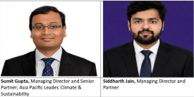 From Promise to Proof: India’s moment in the green hydrogen economy: Sumit Gupta, Managing Director and Senior Partner; Asia Pacific Leader, Climate & Sustainability and Siddharth Jain, Managing Director and Partner, BCG India