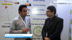 Safe transportation of chemicals to be a key priority: Shanker Kuppuswamy, CEO - NicerGlobe, ICC