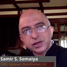 We aim to produce 100 mn litres of ethanol in next two years  : Samir Somaiya, CMD, Godavari Biorefineries Ltd