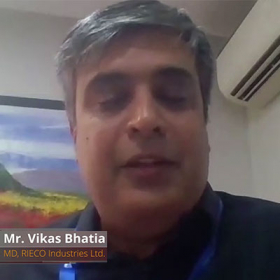 We will grow by 30% in FY 2021-22 : Vikas Bhatia, MD, RIECO Industries