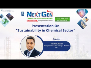 Presentation on Sustainability in Chemical Sector: Nikhil Kalane, Management Consultant - Energy & Chemicals, PwC