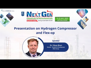 Presentation on Hydrogen Compressor and Flex-op: Dr. Klaus Brun, Director - Research & Development, Elliott Group