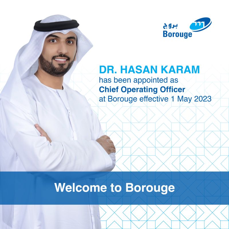 Borouge appoints Dr. Hasan Karam as new COO