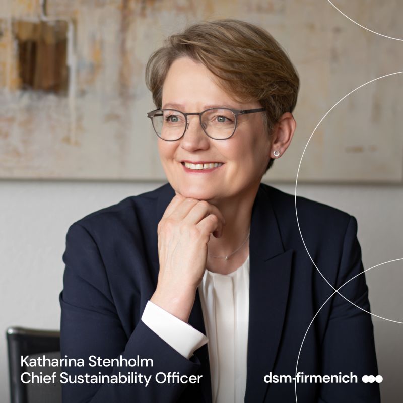 Dsm-Firmenich appoints Katharina Stenholm as Chief Sustainability Officer