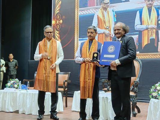 Prof. G. D. Yadav felicitated 