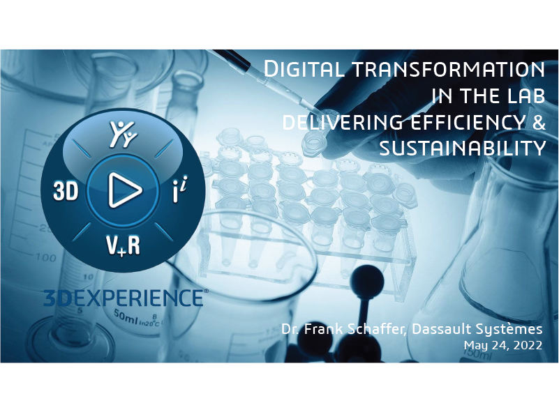 Digital Transformation In The Lab Delivering Efficiency & Sustainability